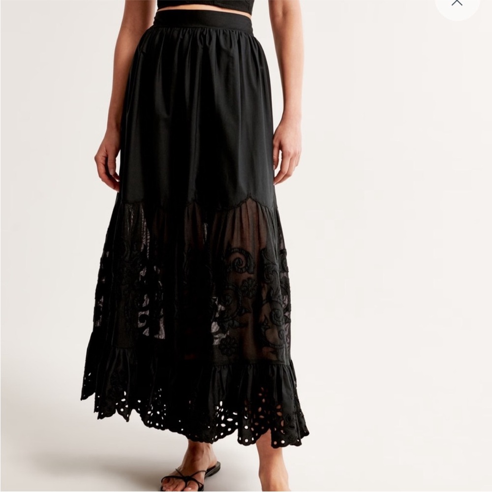 Elevated Lace Maxi Skirt